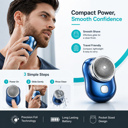 Mini Portable Electric Shaver