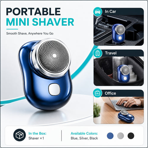 Mini Portable Electric Shaver