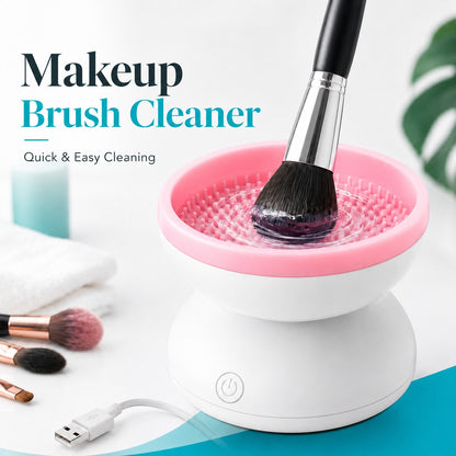 Automatic Makeup Brush Cleaner