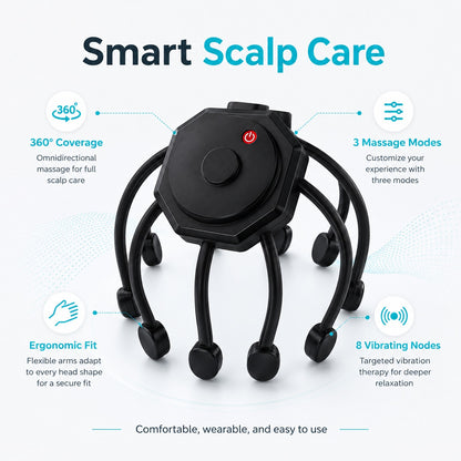Hands-Free Scalp Massager