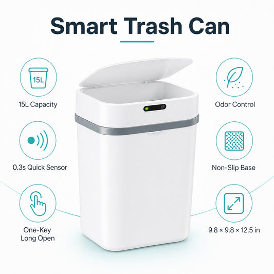 Automatic Sensor Dustbin, 15L