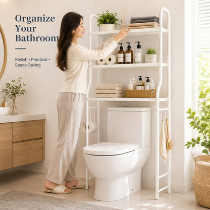 Toilet Storage Rack, 3 Tier